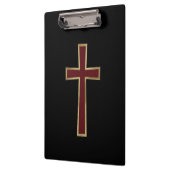Christelijk kruis klembord (Links)