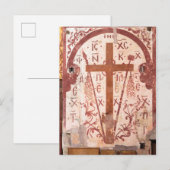 Christelijk Kruis Kunstwerk Briefkaart (Voorkant / Achterkant)
