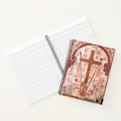 Christelijk Kruis Kunstwerk Notitieboek (Binnen)