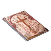 Christelijk Kruis Kunstwerk Notitieboek (Rechterzijde)
