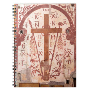 Christelijk Kruis Kunstwerk Notitieboek