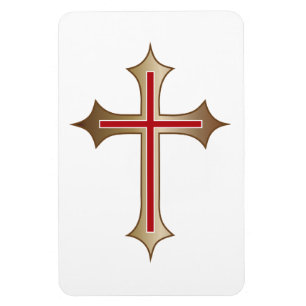 Christelijk kruis magneet