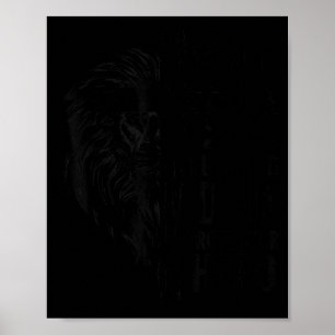 Christelijk Kruis Man God Echtgenoot Geloof Ontwer Poster
