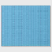 Christelijk kruis met blauwe versiering cadeaupapier (Vlak)