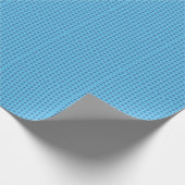 Christelijk kruis met blauwe versiering cadeaupapier (Hoek)