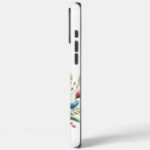 Christelijk kruis met levendige bloemschikken Case-Mate iPhone case (Achterkant / Links)