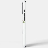 Christelijk kruis omgeven door delicate voorjaarsb Case-Mate iPhone case (Achterkant / Links)