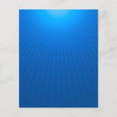 Christelijk Kruis op donkerblauwe achtergrond Flyer (Achterkant)