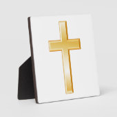 Christelijk Kruis Plaquette Fotoplaat (Voorkant)