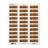 Christelijk Kruis Retour Etiket (Full Sheet)