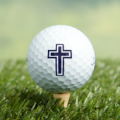 Christelijk Kruis Symbool Geloof & Gemeenschap Golfballen (Insitu Shirt)