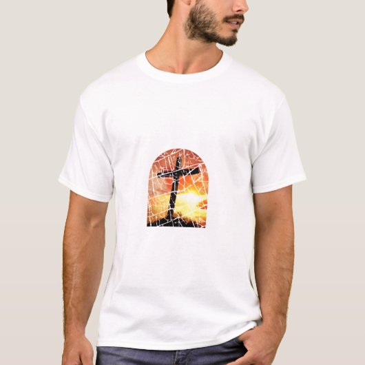 Christelijk Kruis T-shirt (Voorkant)