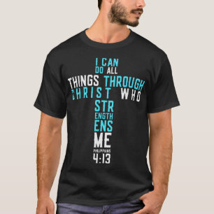 Christelijk kruis t-shirt