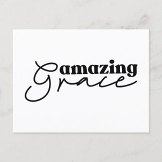 Christelijk Kruis van Liefde | Modern Zwart-wit Briefkaart