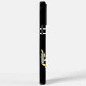 Christelijk kruis versierd met levendige voorjaars Case-Mate iPhone case (Achterkant / Rechts)