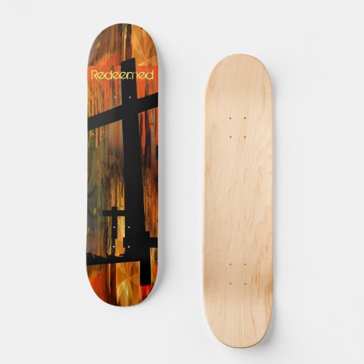 Christelijk KruisAbstract Skateboard (Voorkant)