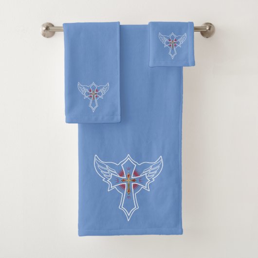 Christelijk kruisje bad handdoek (Insitu)