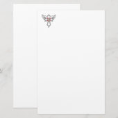 Christelijk kruisje briefpapier (Voorkant / Achterkant)