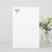 Christelijk kruisje briefpapier (Staand voorkant)