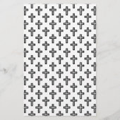 Christelijk kruisje briefpapier (Voorkant)