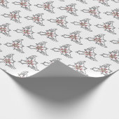 Christelijk kruisje cadeaupapier (Hoek)