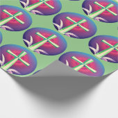 Christelijk kruisje cadeaupapier (Hoek)