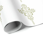Christelijk kruisje cadeaupapier (Rol Hoek)