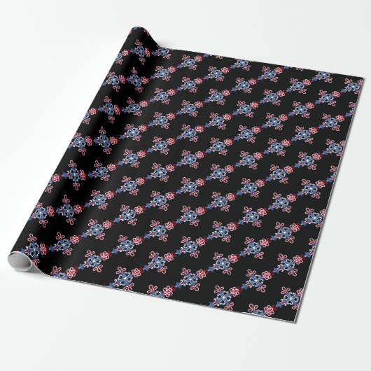 Christelijk kruisje cadeaupapier (Uitgerold)