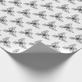 Christelijk kruisje cadeaupapier (Hoek)