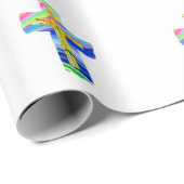 Christelijk kruisje cadeaupapier (Rol Hoek)