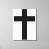 Christelijk kruisje canvas afdruk (Voorkant)