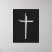 Christelijk kruisje canvas afdruk (Voorkant)