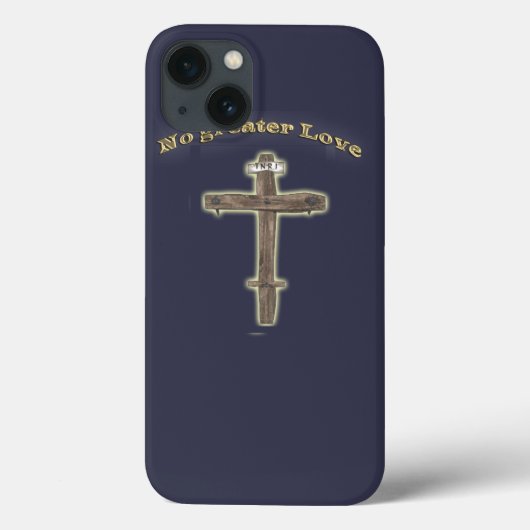 Christelijk kruisje Case-Mate iPhone case (Achterkant)