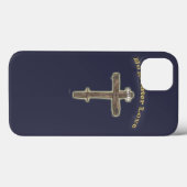 Christelijk kruisje Case-Mate iPhone case (Achterkant (horizontaal))