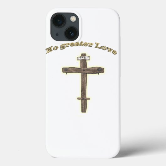 Christelijk kruisje Case-Mate iPhone case (Achterkant)