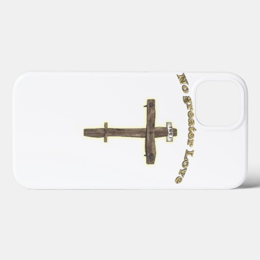 Christelijk kruisje Case-Mate iPhone case (Achterkant (horizontaal))