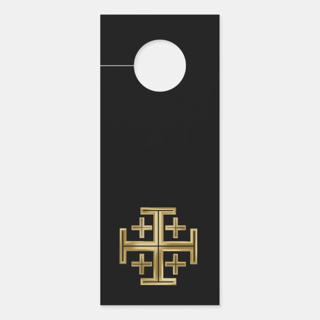 Christelijk kruisje deurhanger (Voorkant)