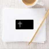 Christelijk kruisje etiket (Insitu)