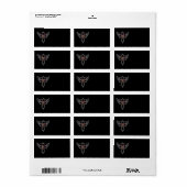 Christelijk kruisje etiket (Full Sheet)