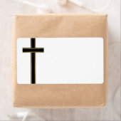 Christelijk kruisje etiket (Insitu)