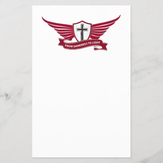 Christelijk kruisje flyer (Voorkant)