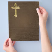 Christelijk kruisje flyer (Hand)