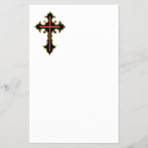 Christelijk kruisje flyer