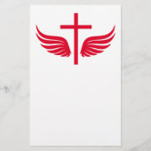 Christelijk kruisje flyer (Voorkant)