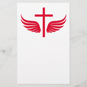 Christelijk kruisje flyer