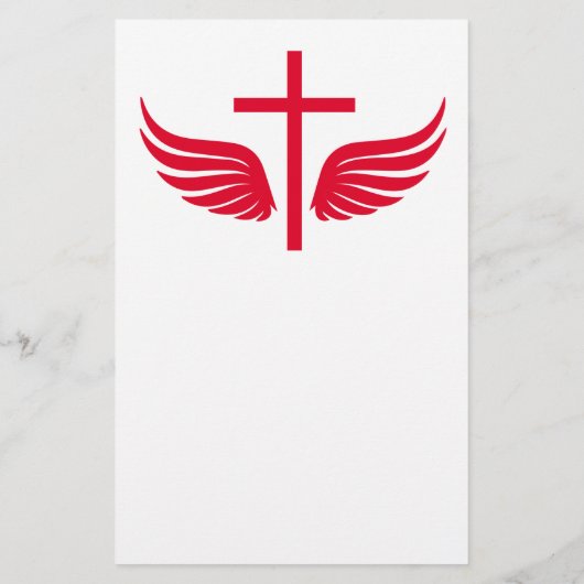 Christelijk kruisje flyer (Achterkant)