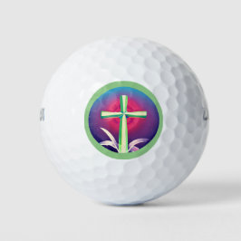 Christelijk kruisje golfballen
