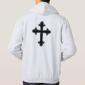 Christelijk kruisje hoodie (Achterkant)