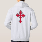 Christelijk kruisje hoodie (Achterkant)