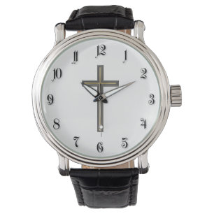Christelijk kruisje horloge